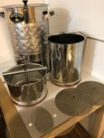 Speidel Braumeister 20 L Plus en Speidel gistvat 30 L ( tweedehands en 3 jaar oud ) Speidel Braumeister 20 L Plus en Speidel gistvat 30 L ( tweedehands en 3 jaar oud )